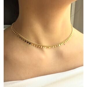 Gold plated necklace